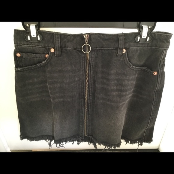 Nwt MINI SKIRT DENIM BY FREE PEOPLE - Picture 5 of 6